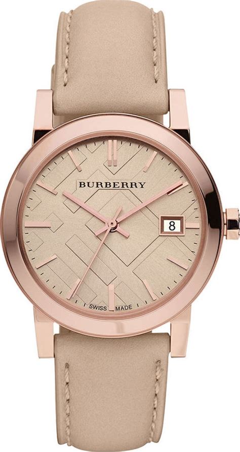 watches for women burberry|burberry women's watch leather strap.